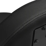 Rollhocker DORA – Mobil & ergonomisch für Salon, Studio & Praxis- SCHWARZ