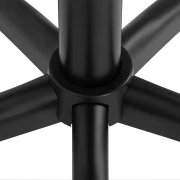 Rollhocker DORA – Mobil & ergonomisch für Salon, Studio & Praxis- SCHWARZ
