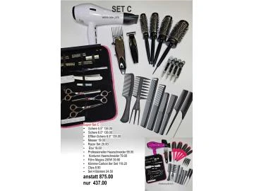 Set C, Coiffeure, Barber, Lernende