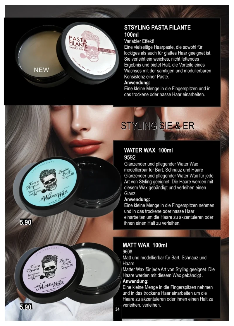 Starter Paket Mann + gratis Haarschere