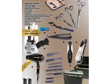 Super Set - V - Koffer, Coiffeure, Barber, Lernende