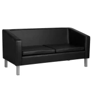 Warte Sofa Barta schwarz